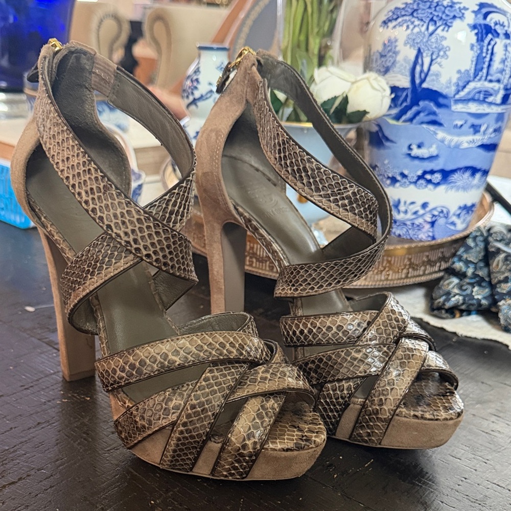 Tory Burch "Venice" Platform Heels